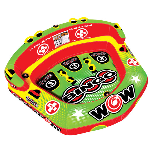 Bote Inflable Wow World of Watersports Bingo para 1, 2 o 3 Personas