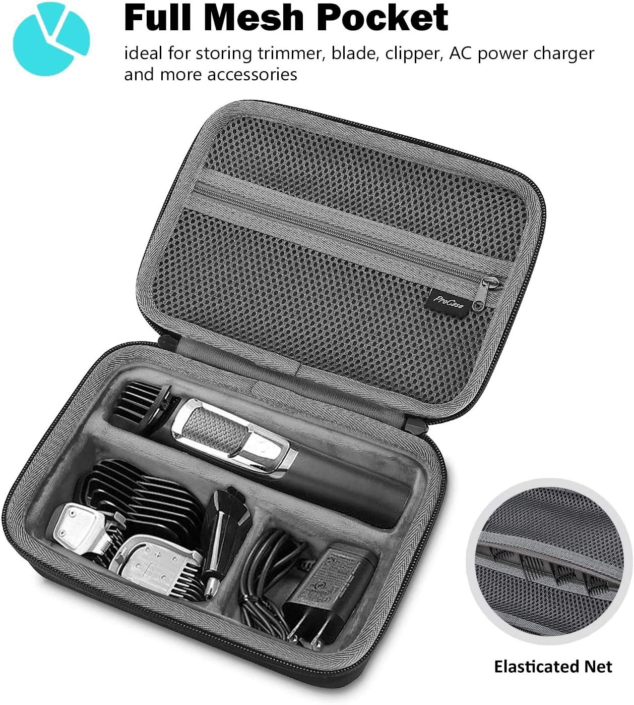 ProCase Estuche Compatible con Philips Norelco Multigroom Series