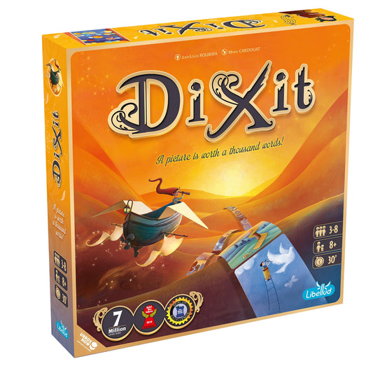 Libellud Dixit Board Game 2021 Refresh | Storytelling Game for Kids and Adults | Fun Family Party Game | Creative Kids Game | Ages 8+ | 3-8 Players | Average Playtime 30 Minutes | Made