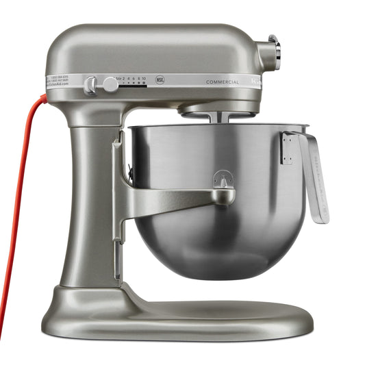 KitchenAid KSM8990CU NSF Certified Commercial Series - Batidora de 8 cuartos, Contour Silver