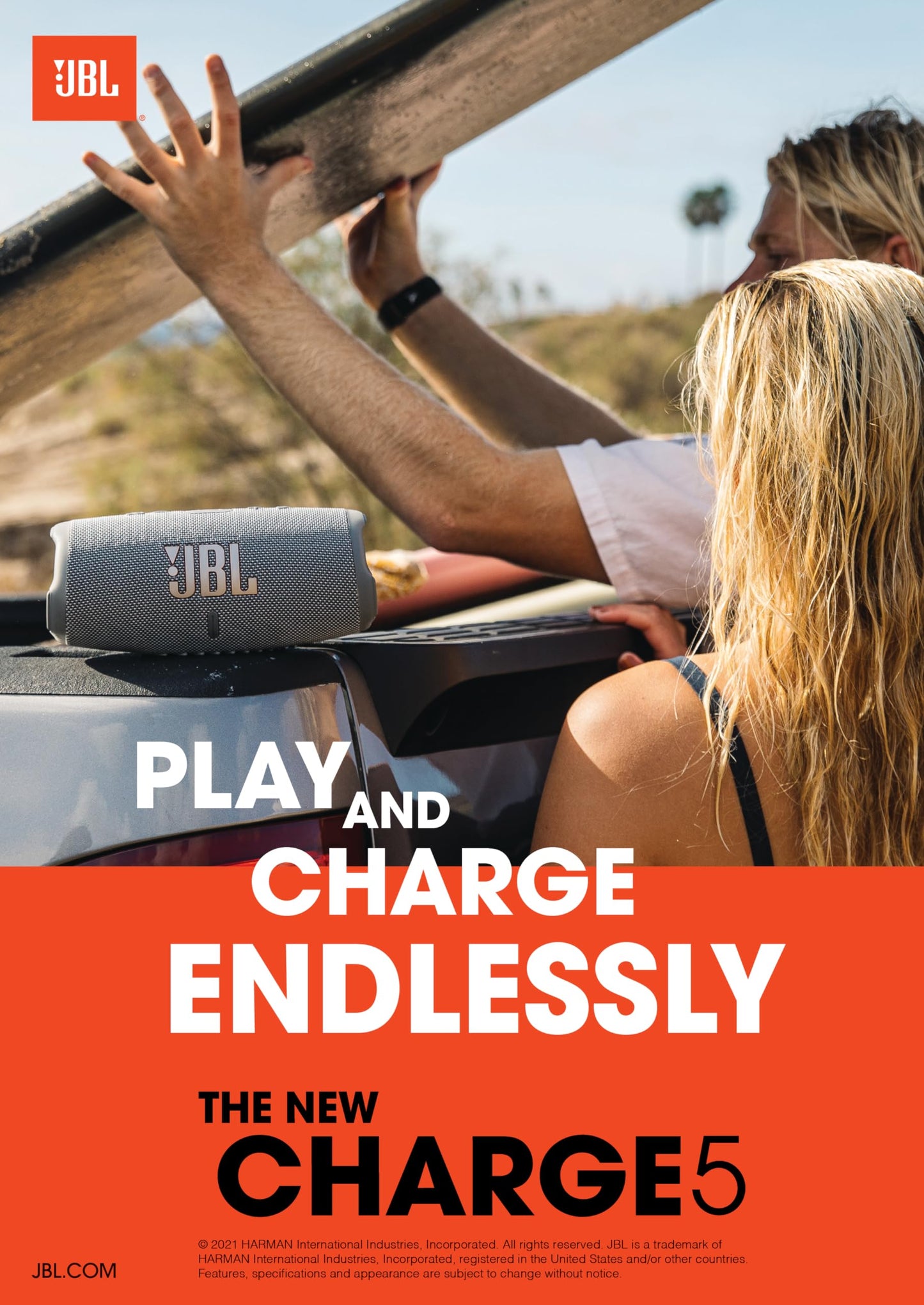 JBL Bocina Charge 5 Aqua