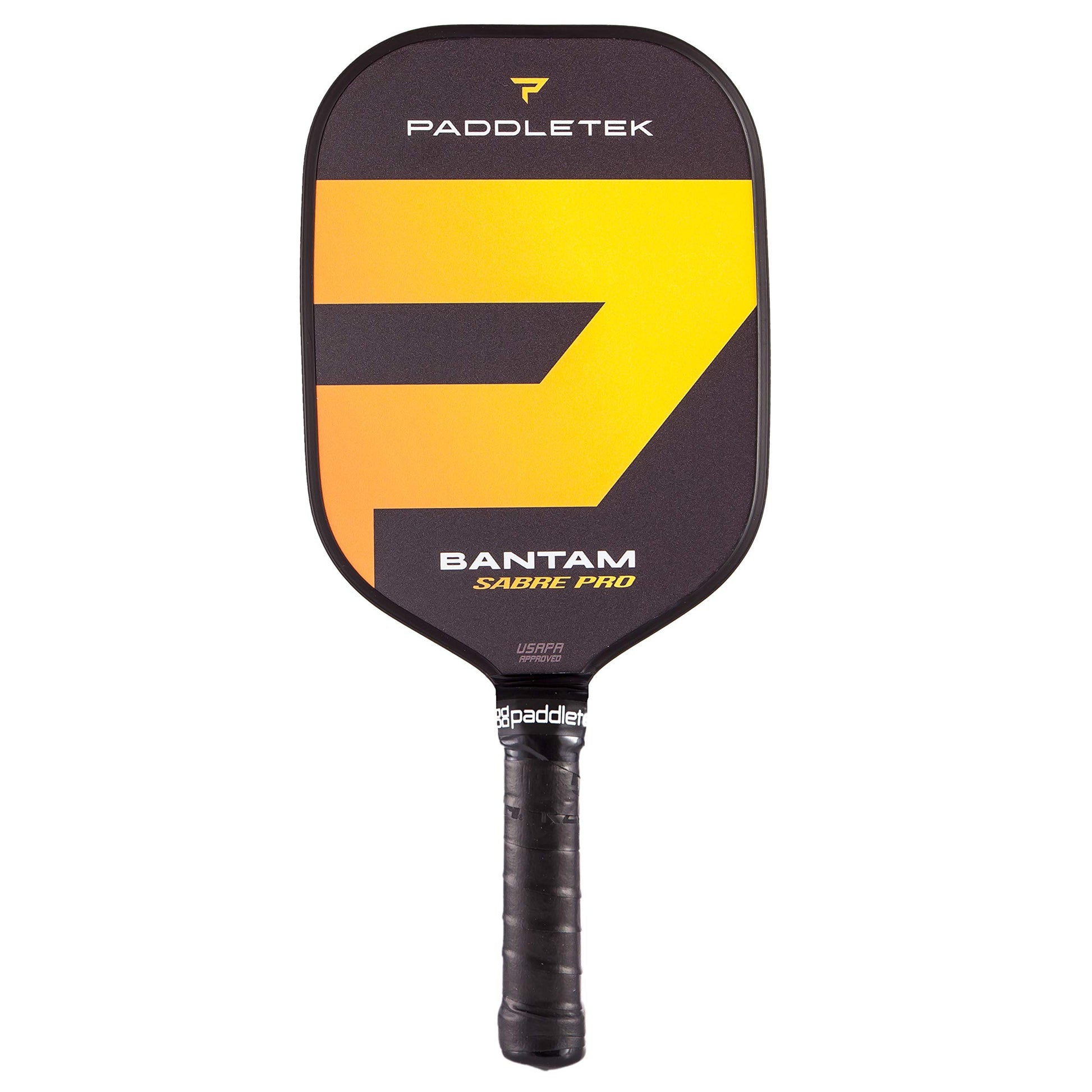 Pala de Pickleball Paddletek Bantam Sabre Pro Amarillo con Núcleo de Panal Aprobada por USAPA