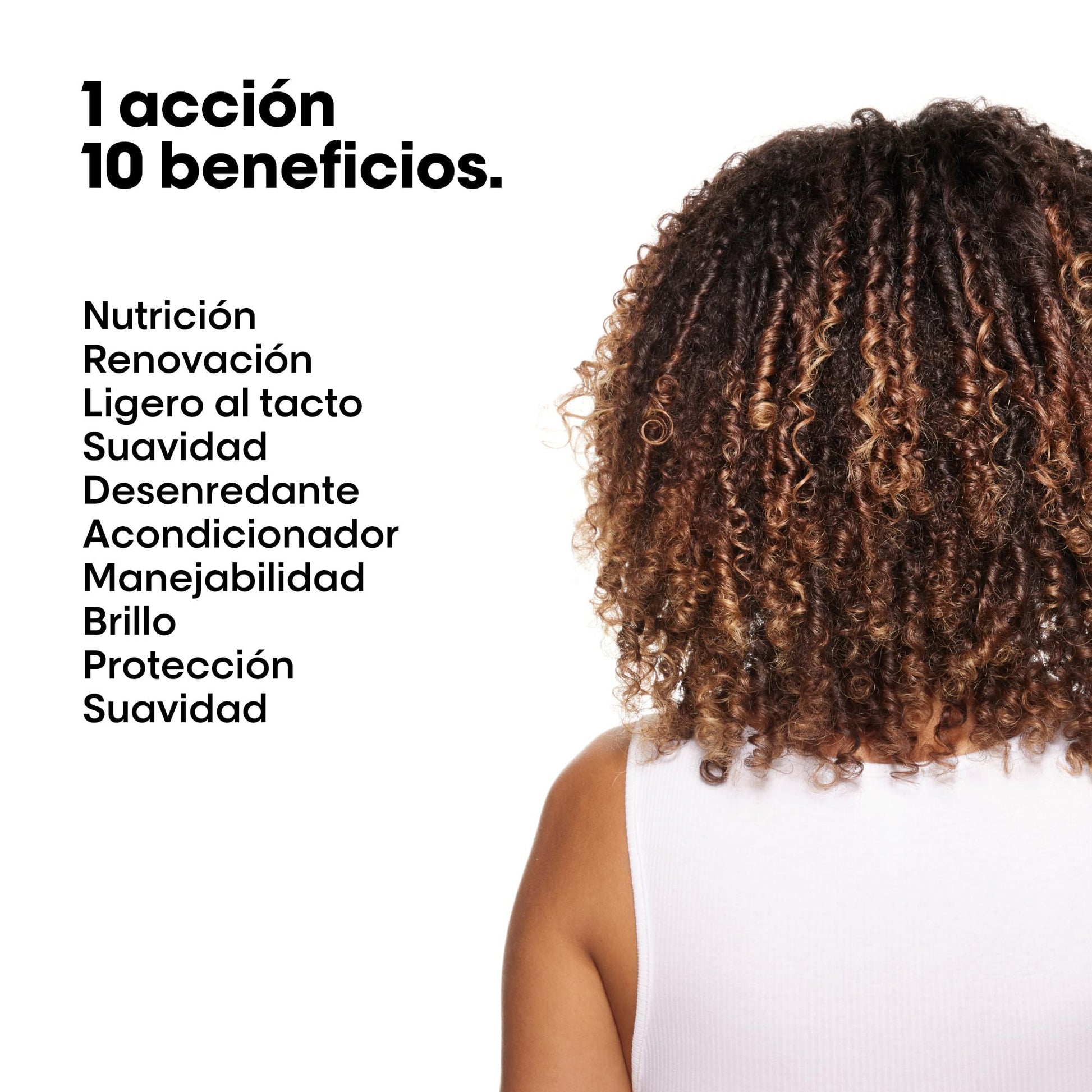 L'Oreal Professionnel Absolut Repair Tratamiento 10 en 1 | Aceite reparador para cabello seco y dañado | Nutre, revitaliza y repara el cabello | Con protección térmica | Tecnología de proteína de trigo | 90ml