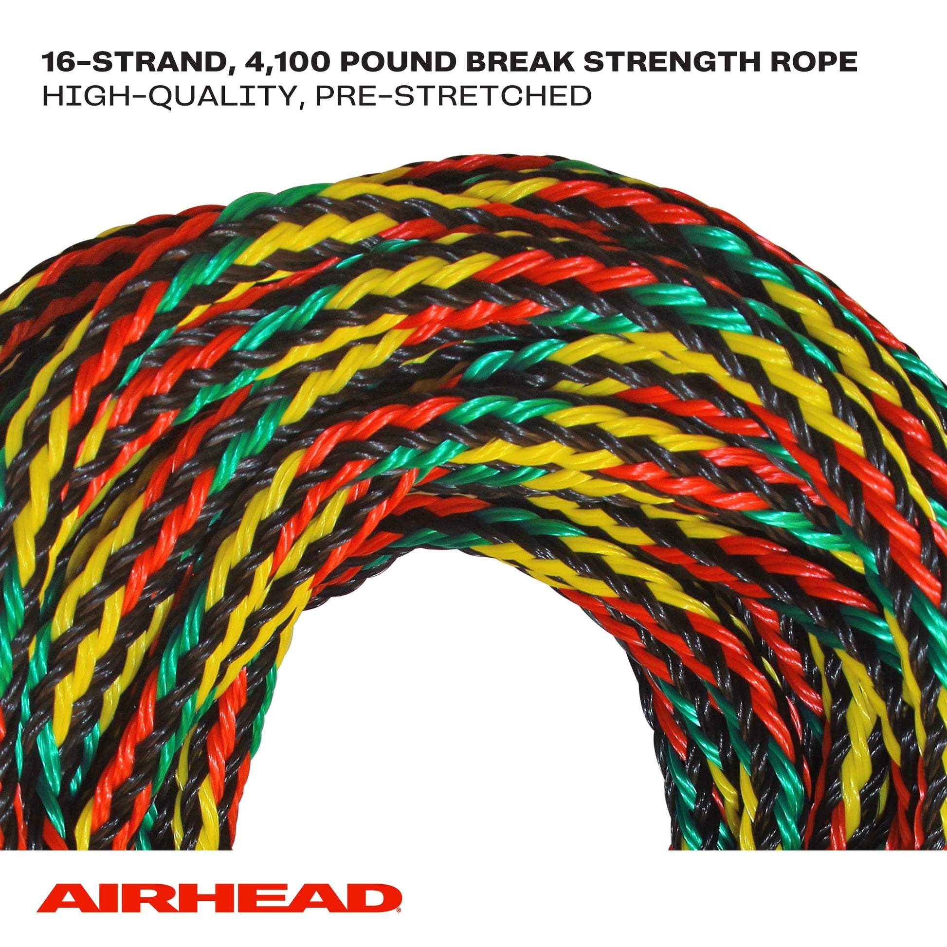 Kwik Tek AIRHEAD AHTR-4000, 4 Rider Tube Tow Rope