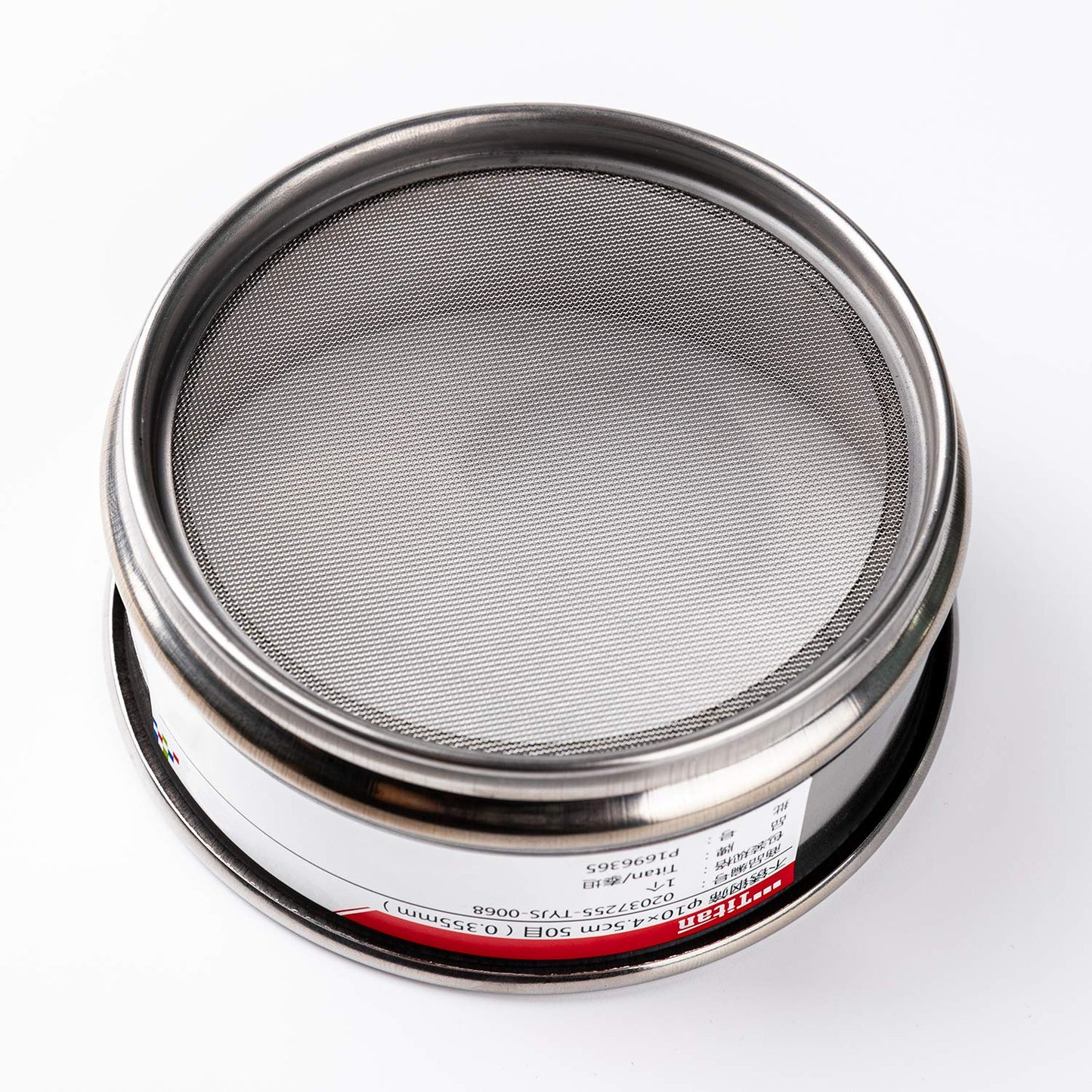 Tamiz de Laboratorio Adamas-Beta Acero Inoxidable 24 Mesh 10×4.5 cm