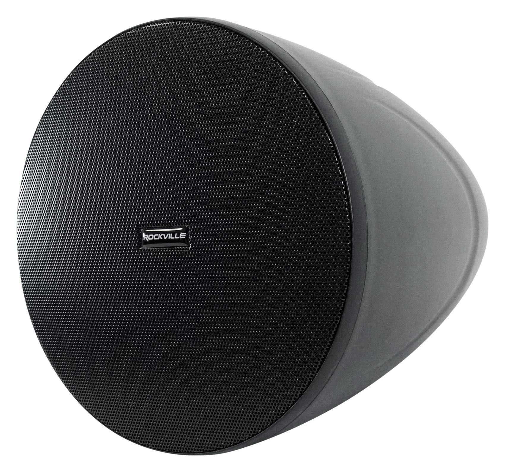 Altavoz Colgante Rockville Negro Audio de Alta Calidad Diseño Elegante 70 V 6.5 Pulgadas