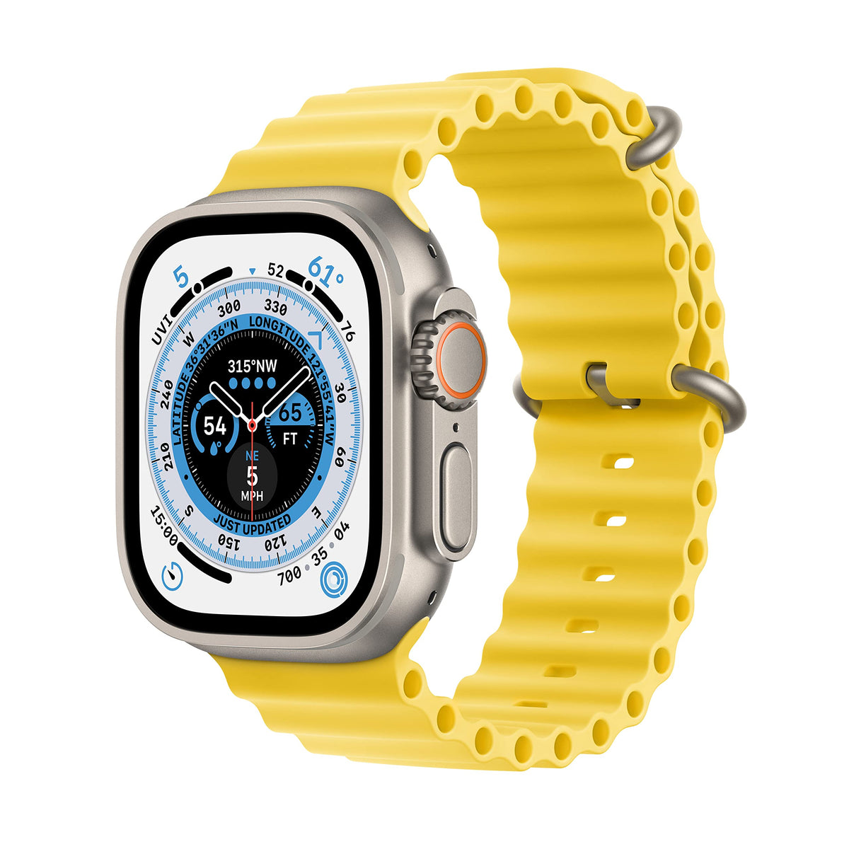 Reloj Apple Watch Ultra GPS + Cellular Titanio Amarillo Reacondicionado Premium Talla Única
