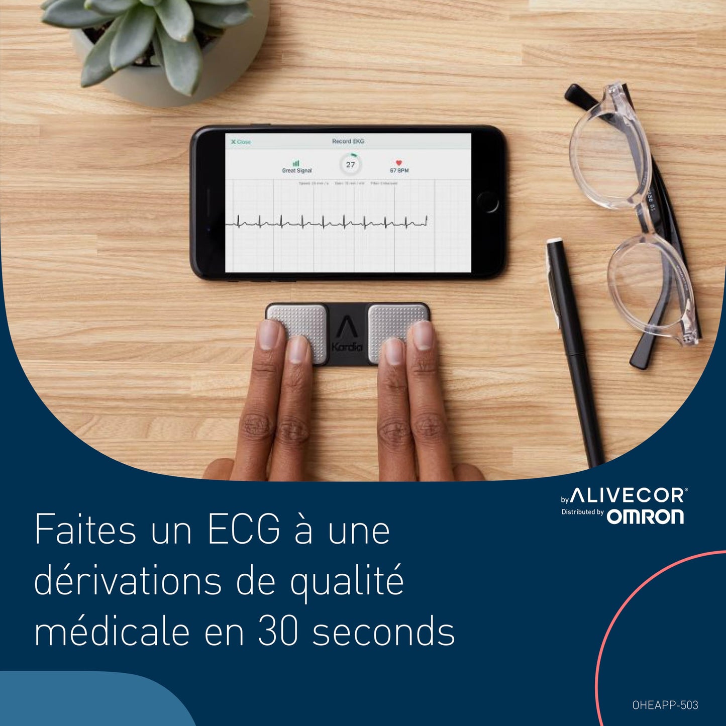 Electrocardiograma Portátil KardiaMobile Electrocardiogramas desde Casa en 30 Segundos