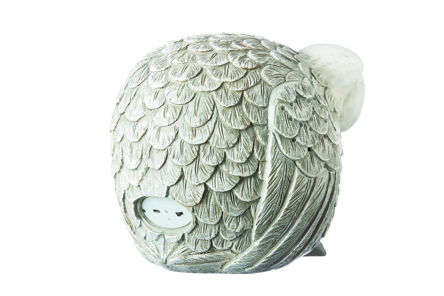 Roman Owl Altavoz Bluetooth, 6.75 Pulgadas, Gris Claro