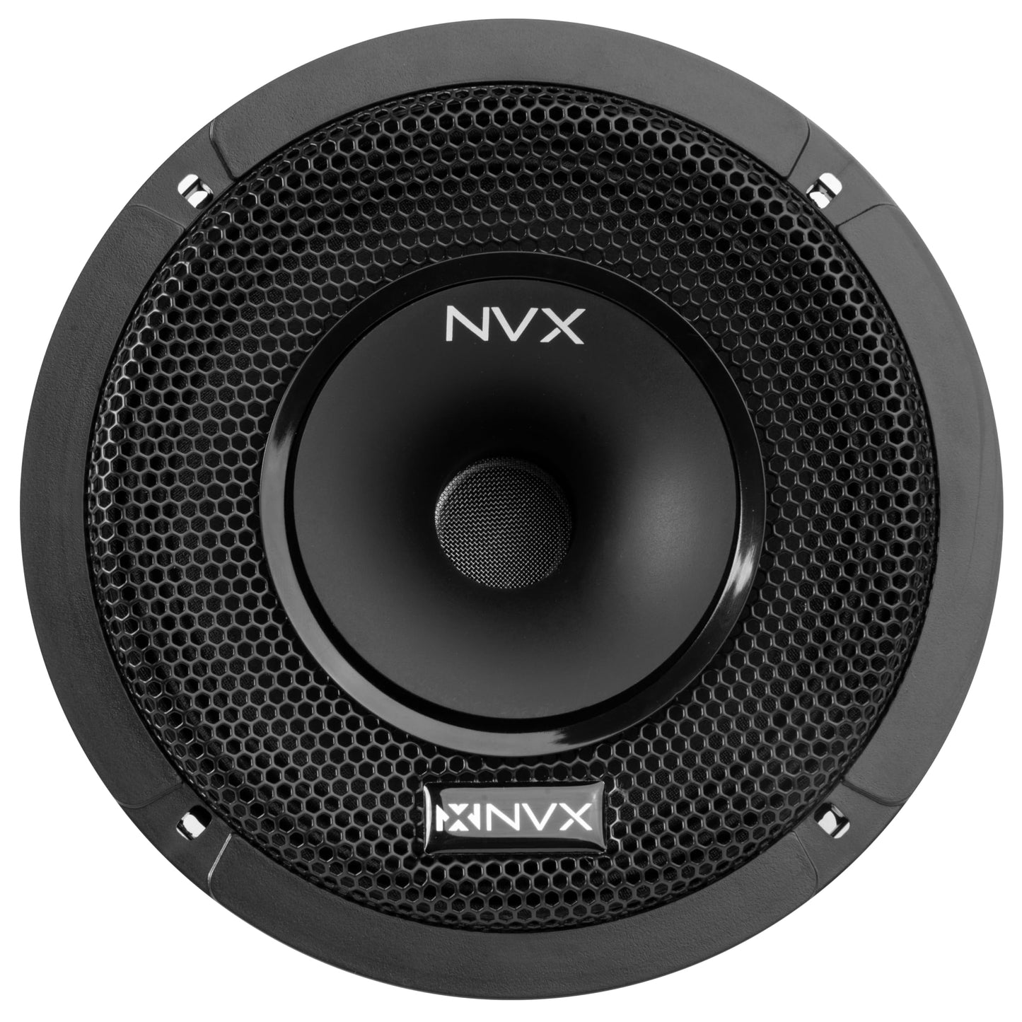 NVX® VPRO65HS - Altavoz de alta calidad de 6.5 pulgadas, 350 W máximo, 175 W RMS, 4 ohmios, bobina de voz de 1.5 pulgadas, audio profesional coaxial poco profundo con altavoz de agudos de bocina,