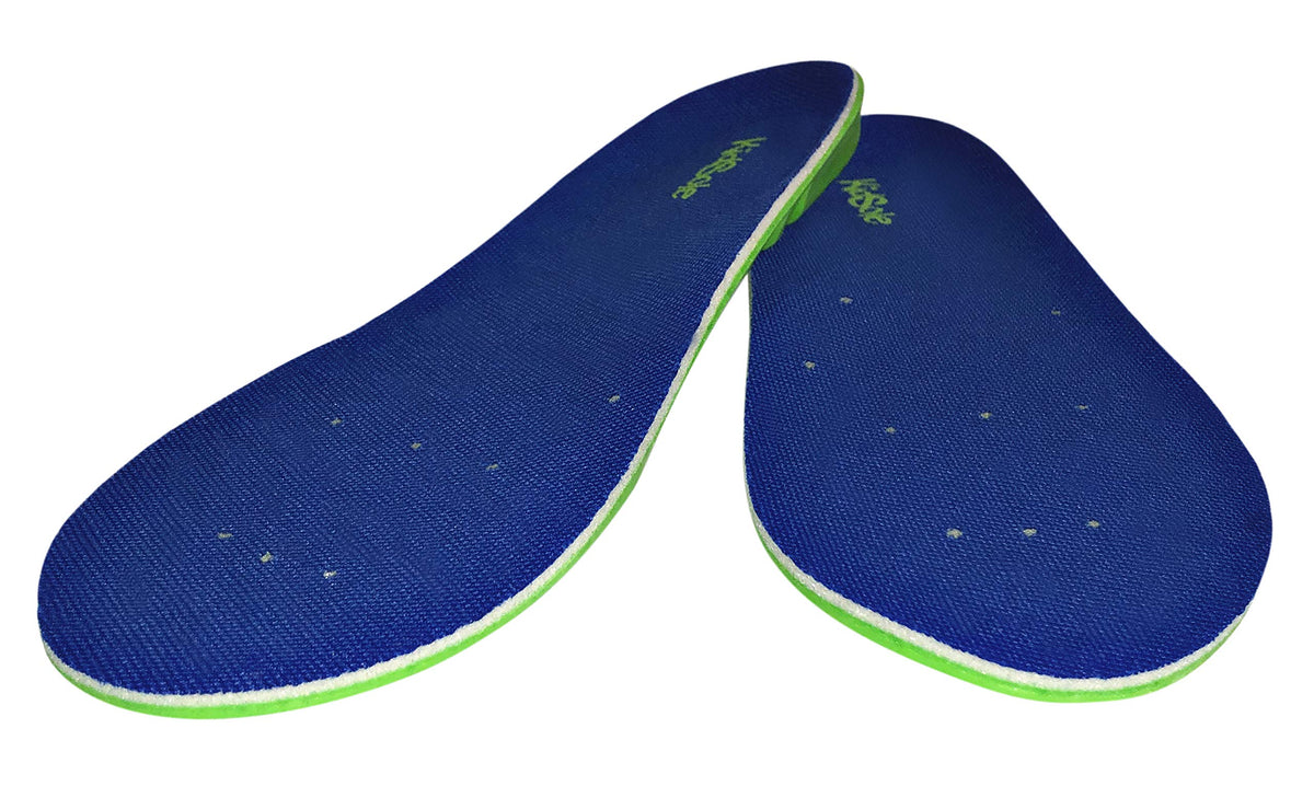 Plantillas Deportivas KidSole Dark Blue con Espuma Viscoelástica Extra para Niños Activos