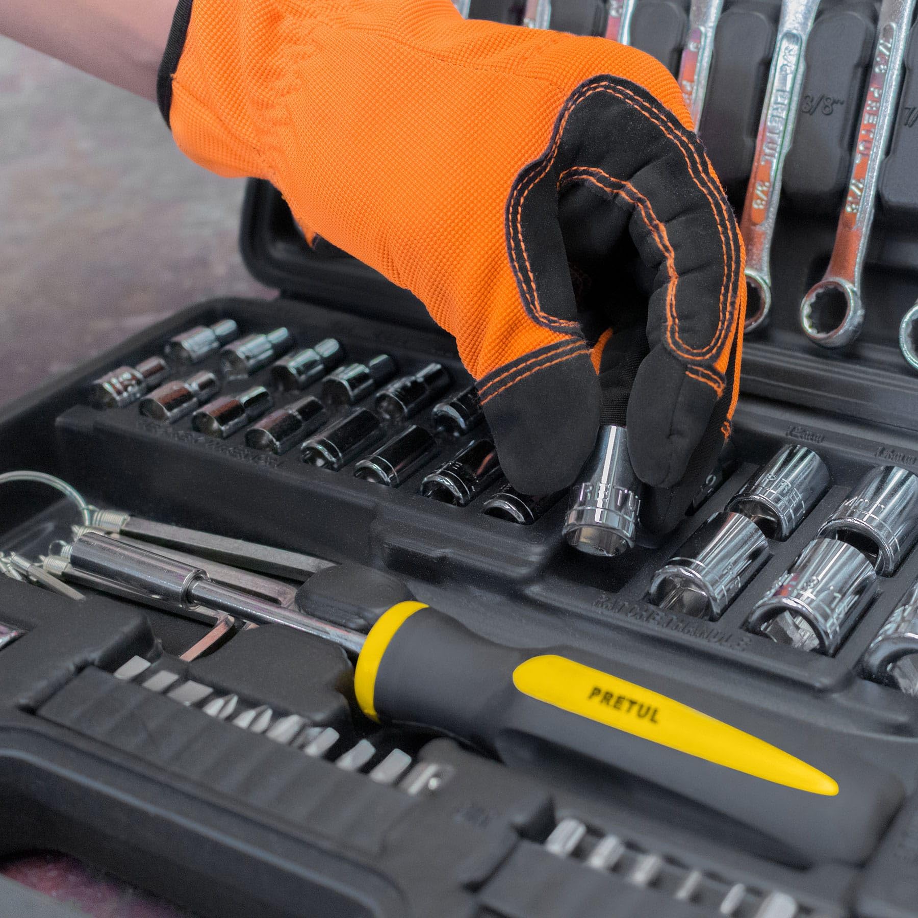 Juego de Herramienta Pretul 70 Piezas