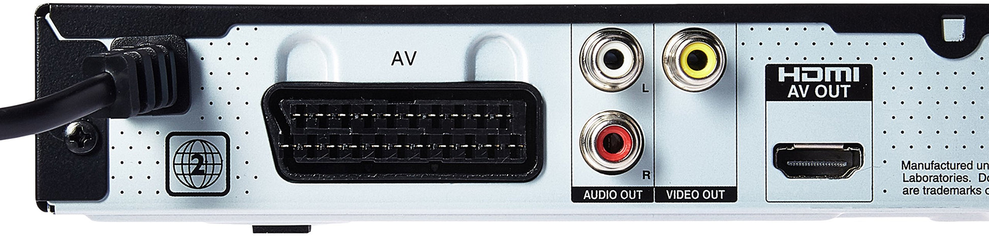 Reproductor de DVD Panasonic Negro Multirregión 1080p con HDMI y USB