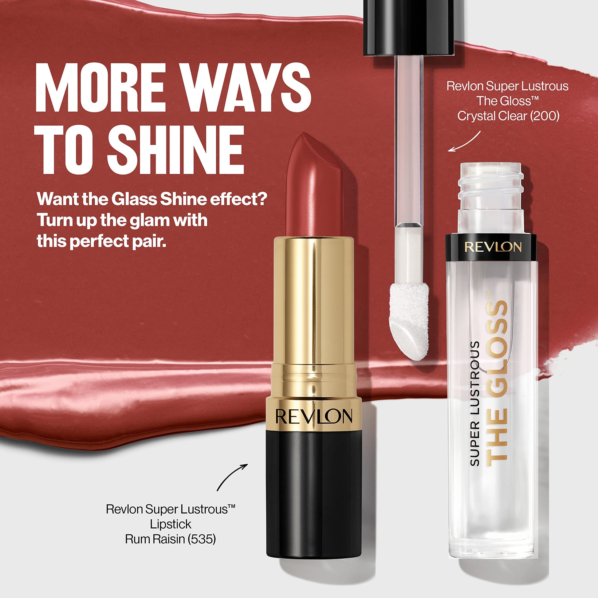 Brillo Labial Super Lustrous Gloss tono Crystal Clear