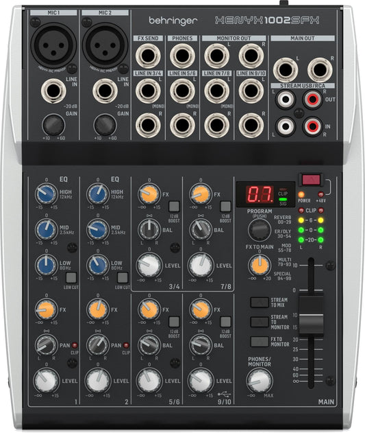 Behringer XENYX 1002SFX Mezcladora Xenyx