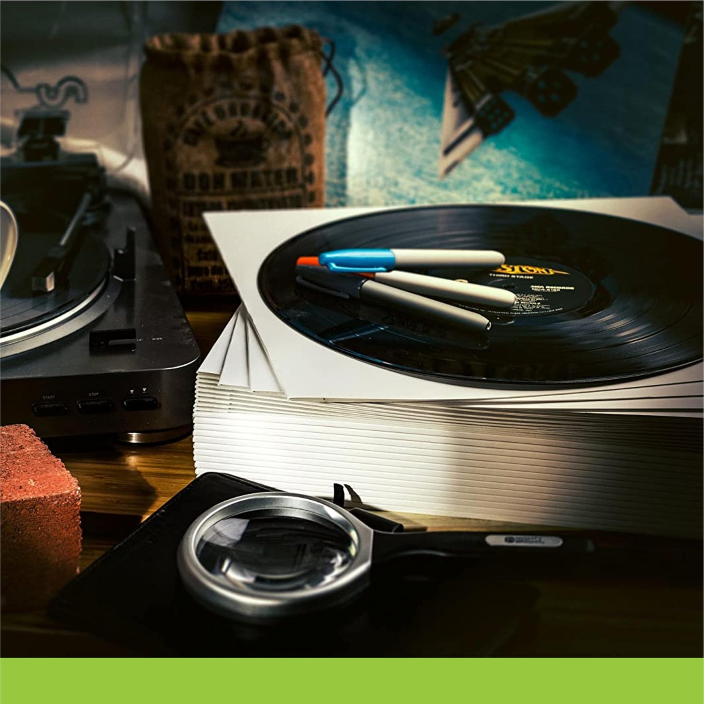 TunePhonik Funda Antiestática para Vinilos - CD - Protección LP