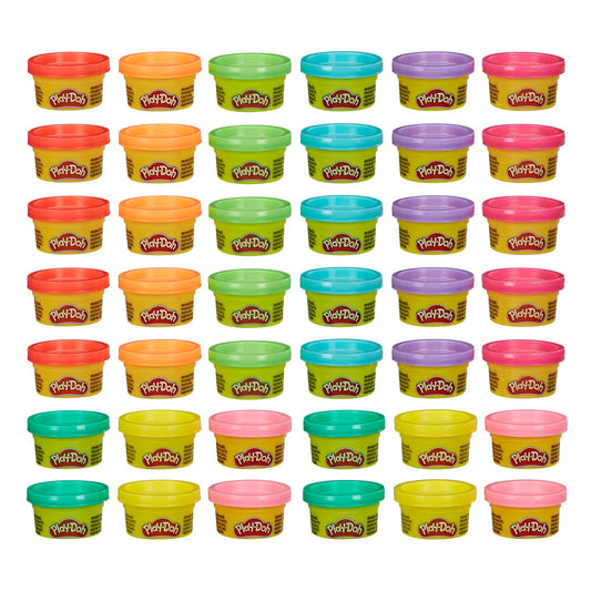 Paquete de Masa para Modelar Play-Doh en Colores Surtidos (42 Piezas de 1 Onza) para Sorpresas Infantiles y Regalos Escolares