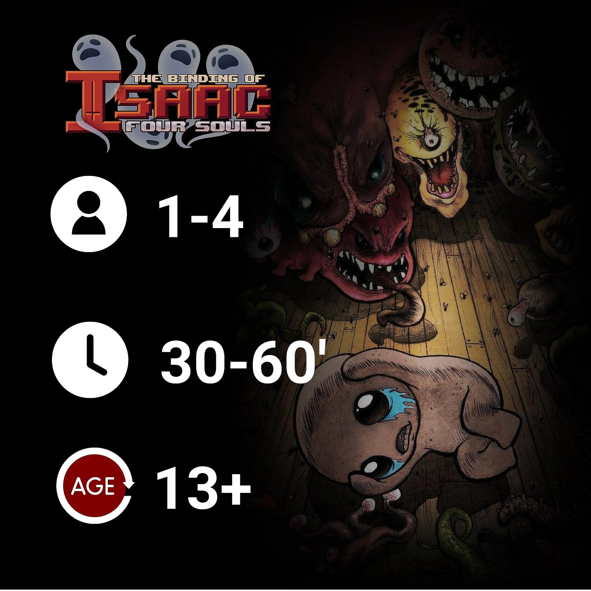 Juego de Cartas Studio71 The Binding of Isaac: Four Souls Ultimate Collection inglés para Adolescentes y Adultos