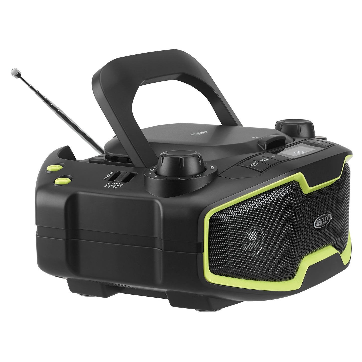 Jensen Home - Reproductor de CD (CD-575), Color Negro