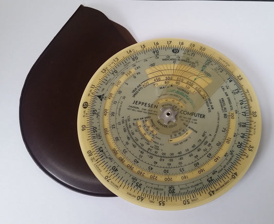 Jeppesen CR-3 JS514237 - computadora Circular (6 Pulgadas de diámetro)
