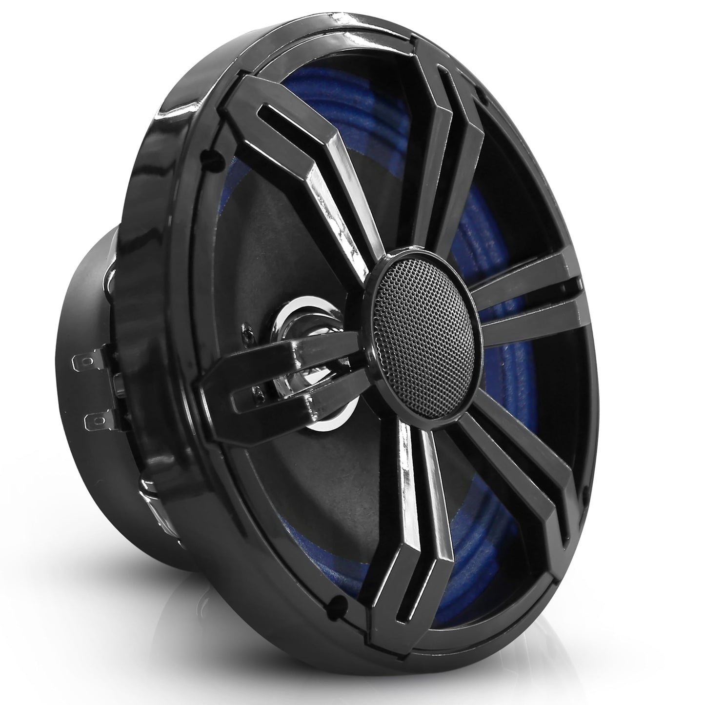 Pyle Bocina Subwoofer de 8 Pulgadas SVC, 250 Watts, 4 Ohms, Componente de Bajos para Carro y Camioneta, Cono de Papel con Borde de Tela, Diseñado para Aplicaciones de Audio Personalizadas