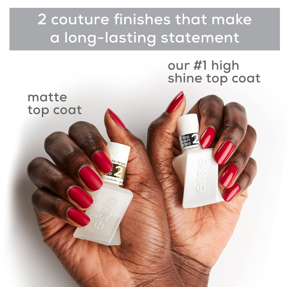 essie Gel Couture Nail Polish + Top Coat Kit, Rock The Runway