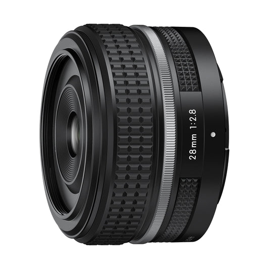 Nikon NIKKOR Z 28mm f/2.8 (edición Especial) | Lente Prima estándar compacta de Estilo Retro para cámaras sin Espejo Serie Z USA Model