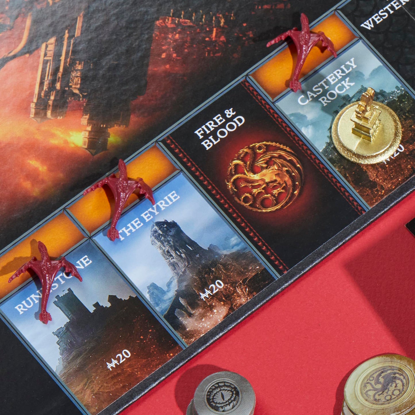 Juego de Mesa Monopoly House of The Dragon Edición Exclusiva Amazon
