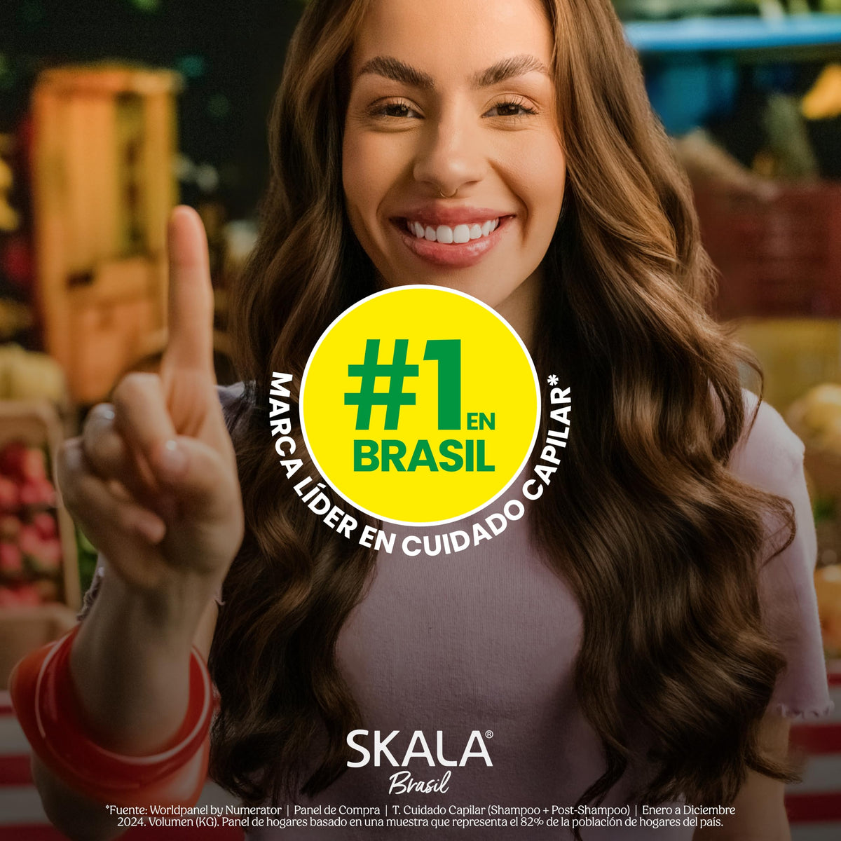 SKALA Babosa Crema 2 en 1 y Leave-In para Todo Tipo de Rizos 1 kg