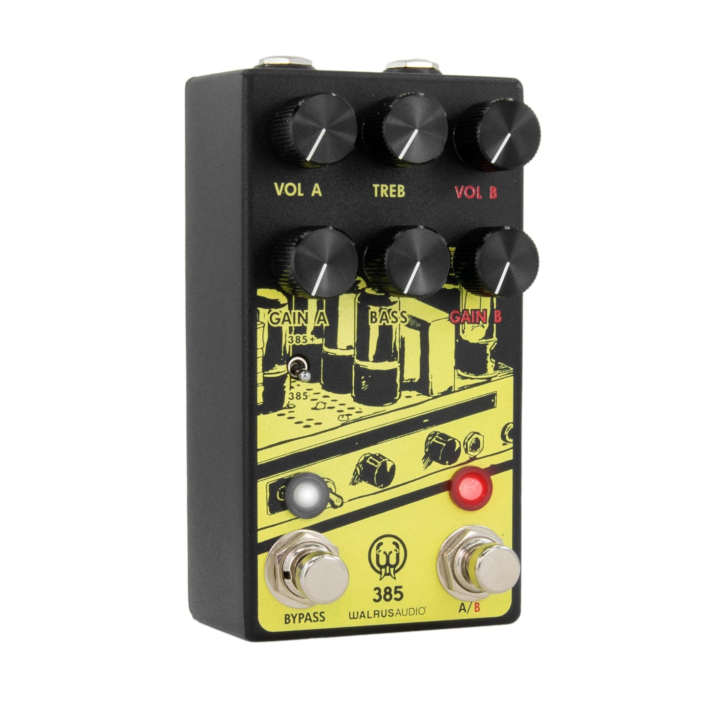 Pedal Overdrive Walrus Audio 385 Amarillo mkII