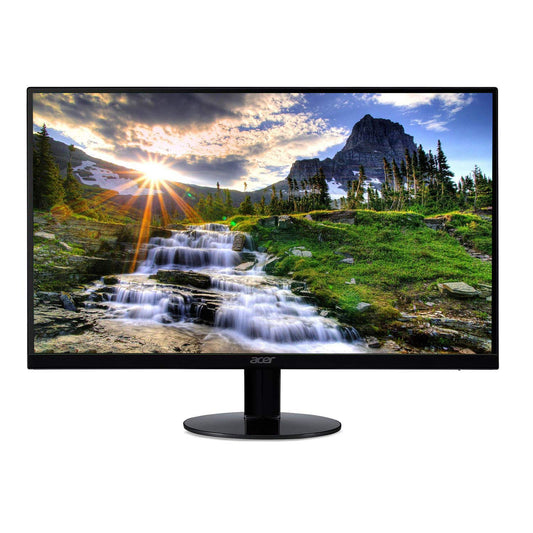 Monitor acer Negro Ultradelgado con AMD Radeon FREESYNC y 1 ms para Juegos