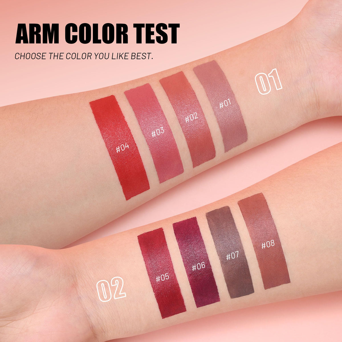 Allphv Set de Labiales y Delineadores, 4 Piezas, 02- para Labios Definidos
