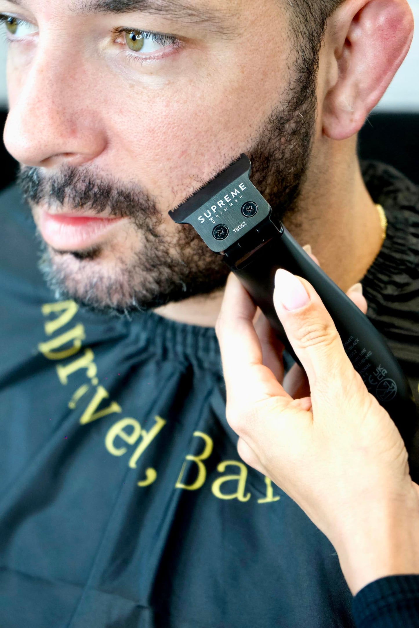 Supreme Trimmer 2 en 1 T-Shaper Trimmer & Crunch Foil Shaver | STF602 Maquinilla de afeitar eléctrica y ST5206 DLC Barber Trimmer Kit de corte de pelo de peluquero | Negro