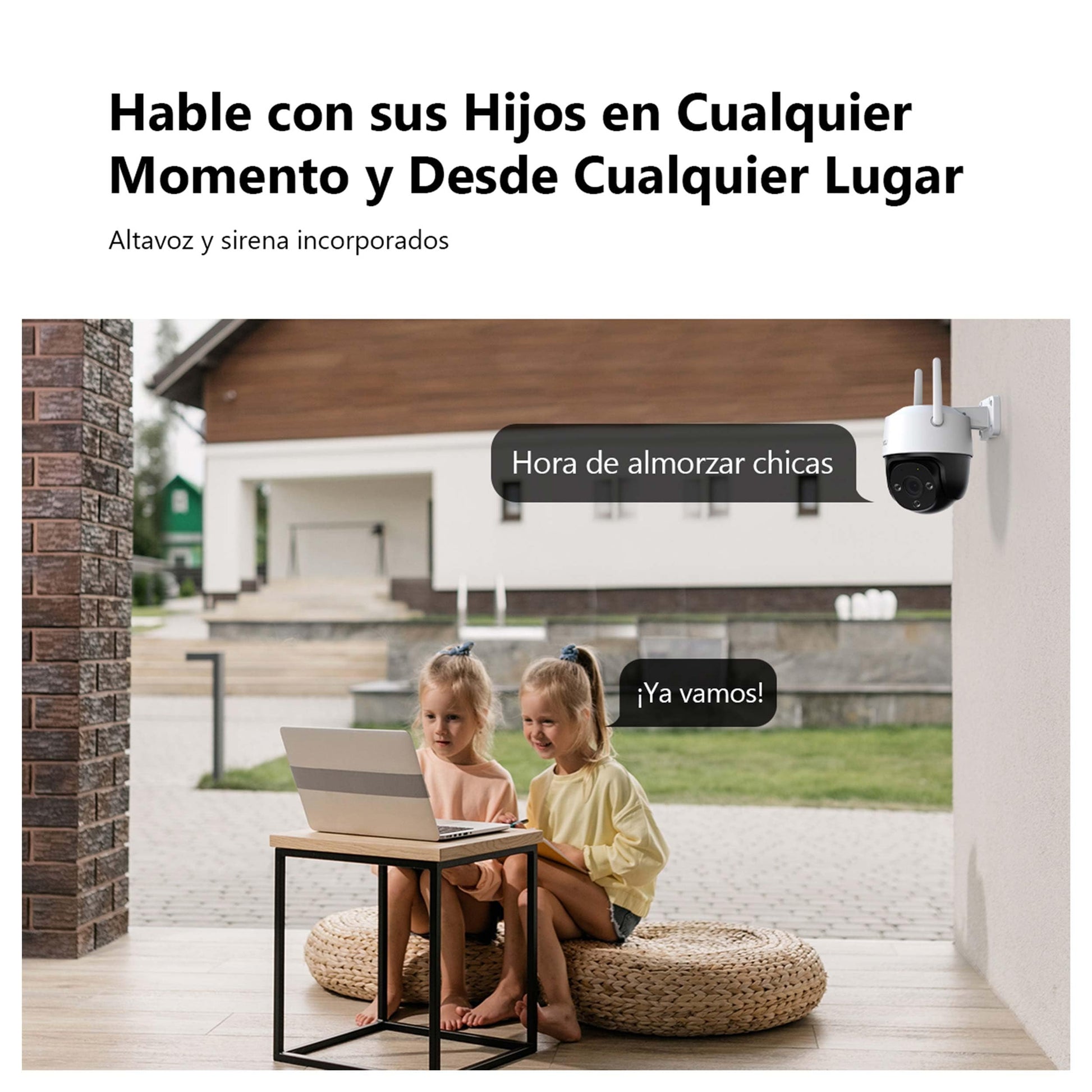 Imou Cámara De Seguridad IP Cruiser SE+ 3MP WiFi 6 Full Color Lente 3.6MM detección de Movimiento en Video está habilitada efectiva para la vigilancia.