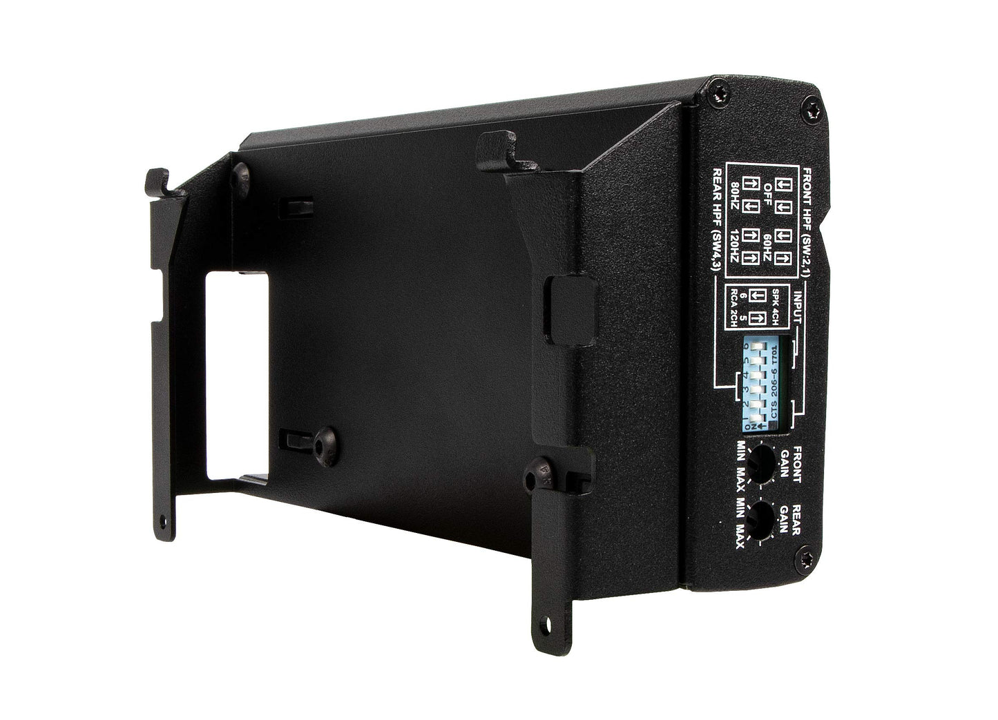 Amplificador de Potencia Alpine KTA-450 4 Canales con Potencia Máxima Dinámica 45W RMS x 4