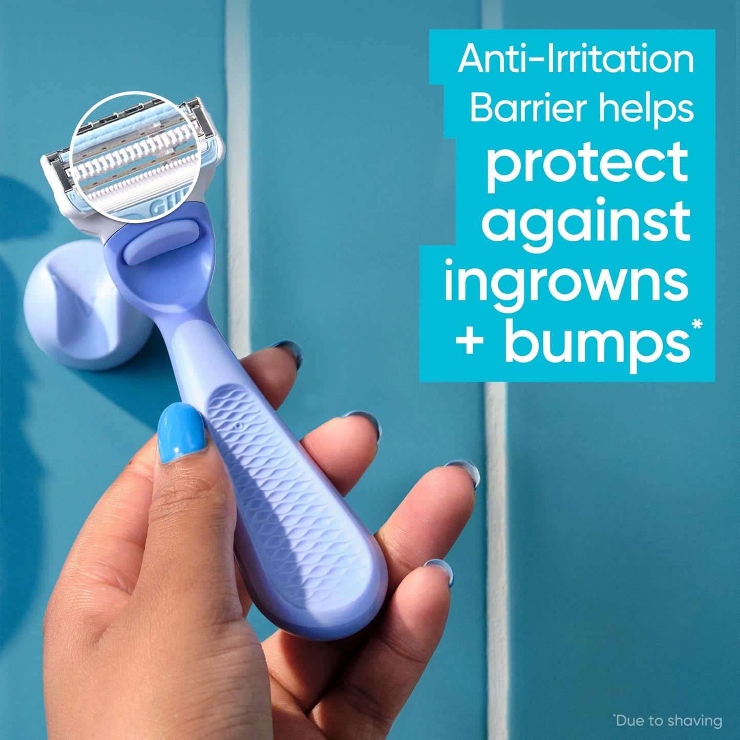 Gillette Venus Intimate Grooming Razors for Women, 6 Razor Blade Refills