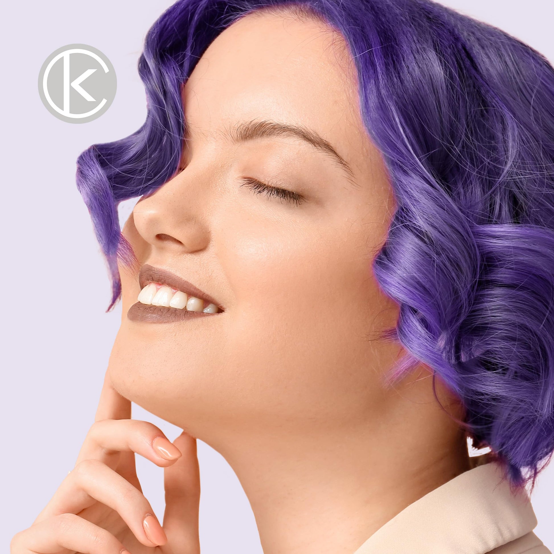 Clendificador Keracolor Morado 12 Onzas Color Plus