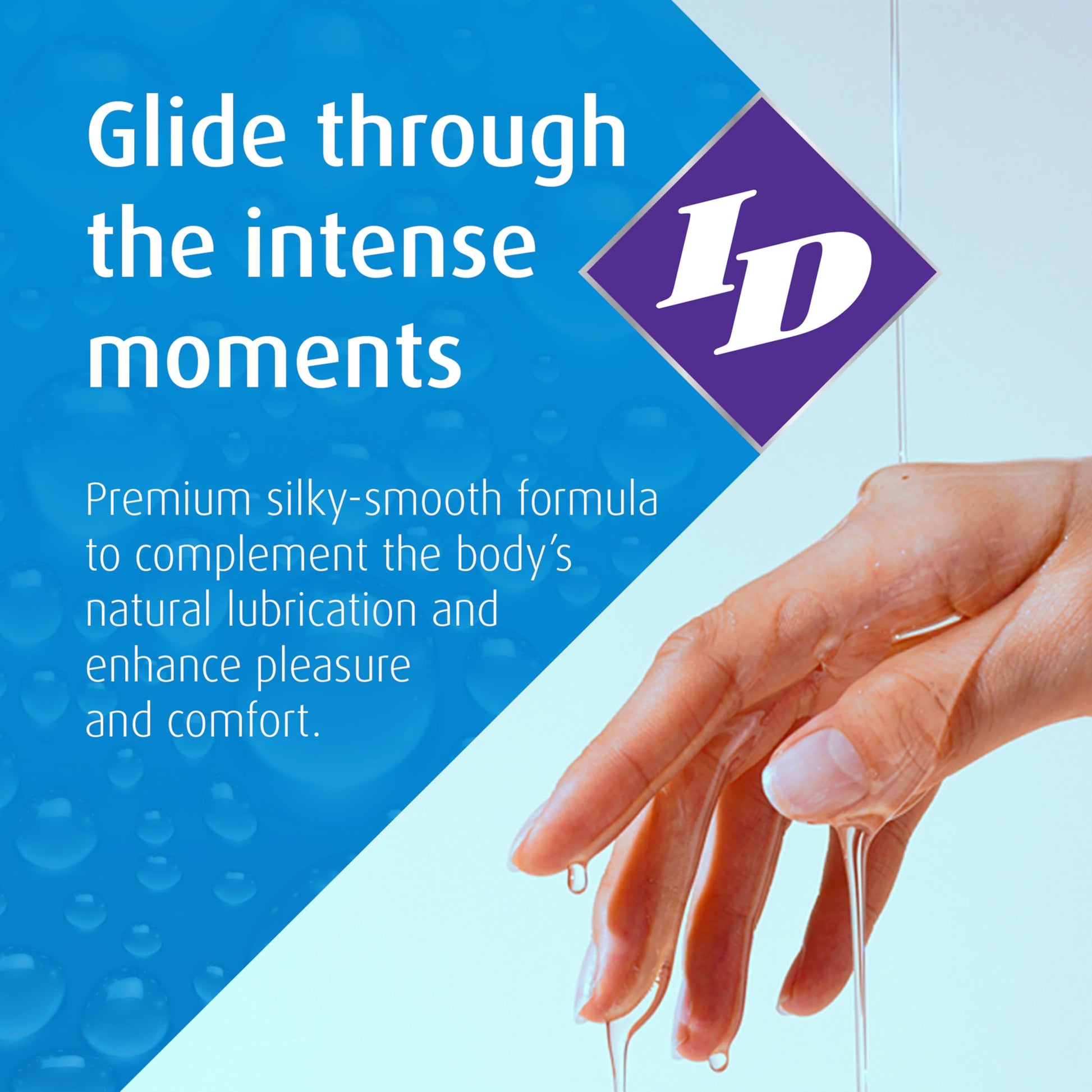 ID Glide 8.5 FL OZ Natural Feel Water Based Personal Lubricant