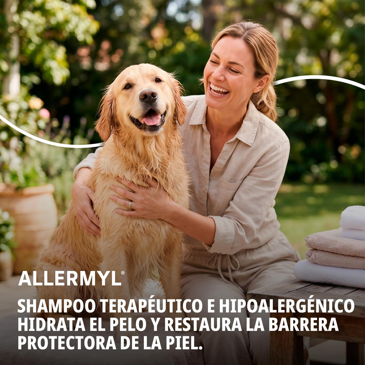 Virbac Shampoo Allermyl 250ml Perros y Gatos, Piel Sensible