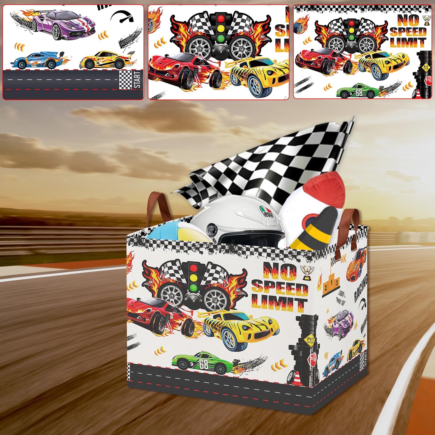 Coche de carreras (bandera de campeón de coche)