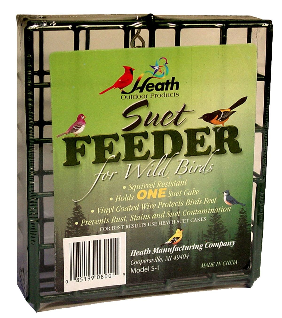 Heath Outdoor Products S-1-8 - Comedero para Monos Colgantes, Color Verde