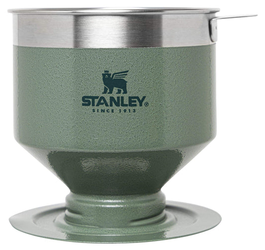 Cafetera Manual STANLEY Verde Hammertone con Filtro Reutilizable y Acero Inoxidable