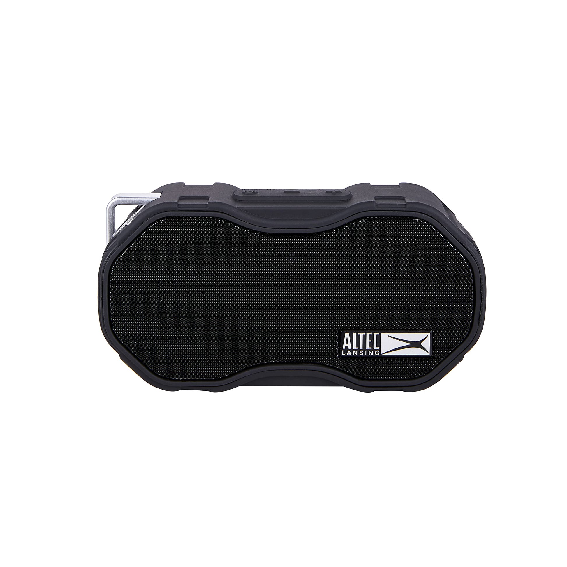 Altec Lansing Baby Boom XL - Altavoz Bluetooth Impermeable, inalámbrico y portátil para Viajes y Uso al Aire última intervensión, Graves Profundos y Sonido Fuerte, 1 Paquete, Negro