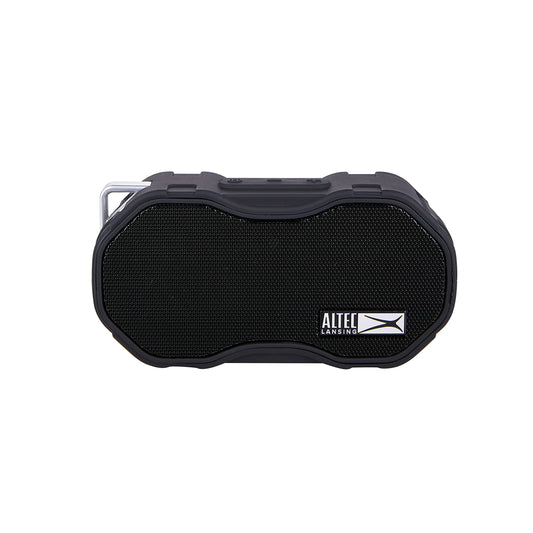 Altec Lansing Baby Boom XL - Altavoz Bluetooth Impermeable, inalámbrico y portátil para Viajes y Uso al Aire última intervensión, Graves Profundos y Sonido Fuerte, 1 Paquete, Negro