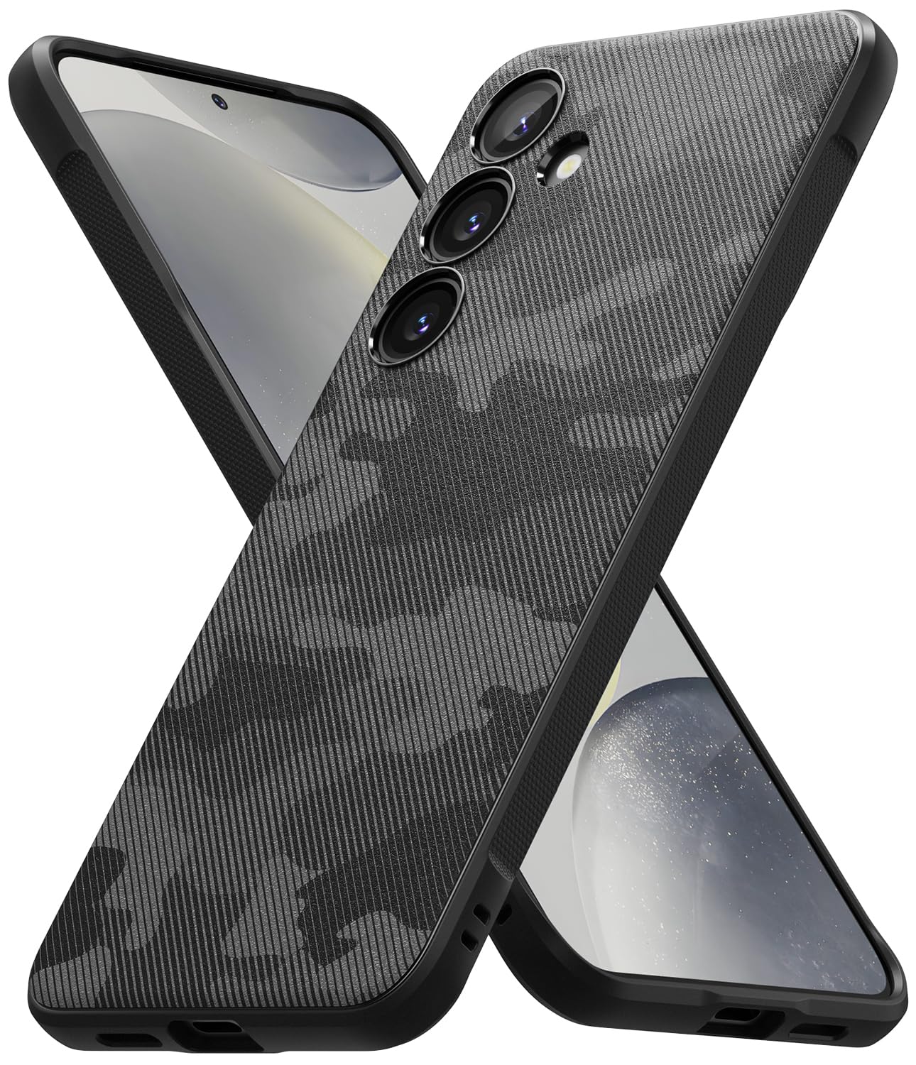 Funda Samsung Galaxy S24 Plus Ringke Onyx Camo Black Antihuellas y Antideslizante