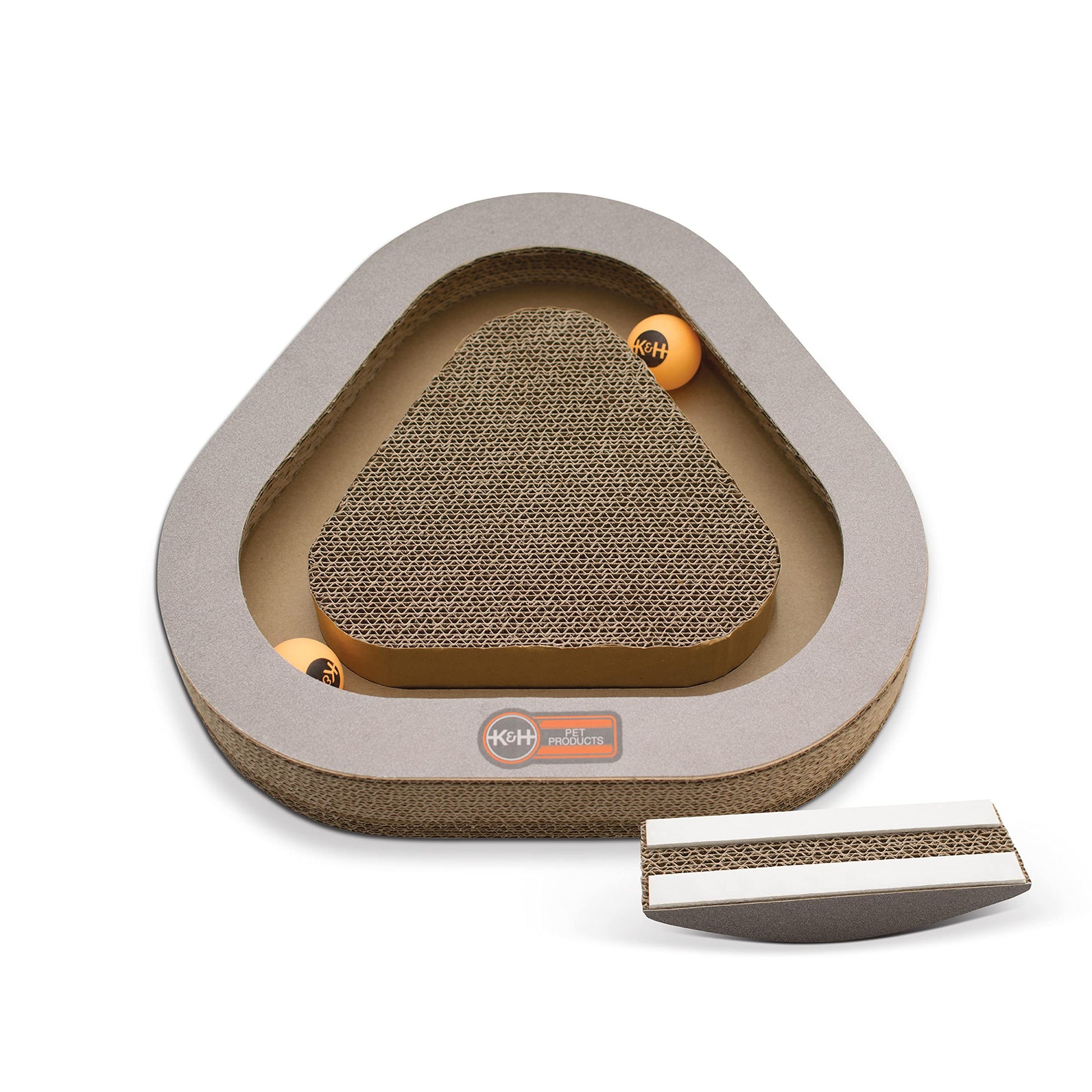 Juguete Interactivo K&H Pet Products Triángulo de Cartón para Gatos