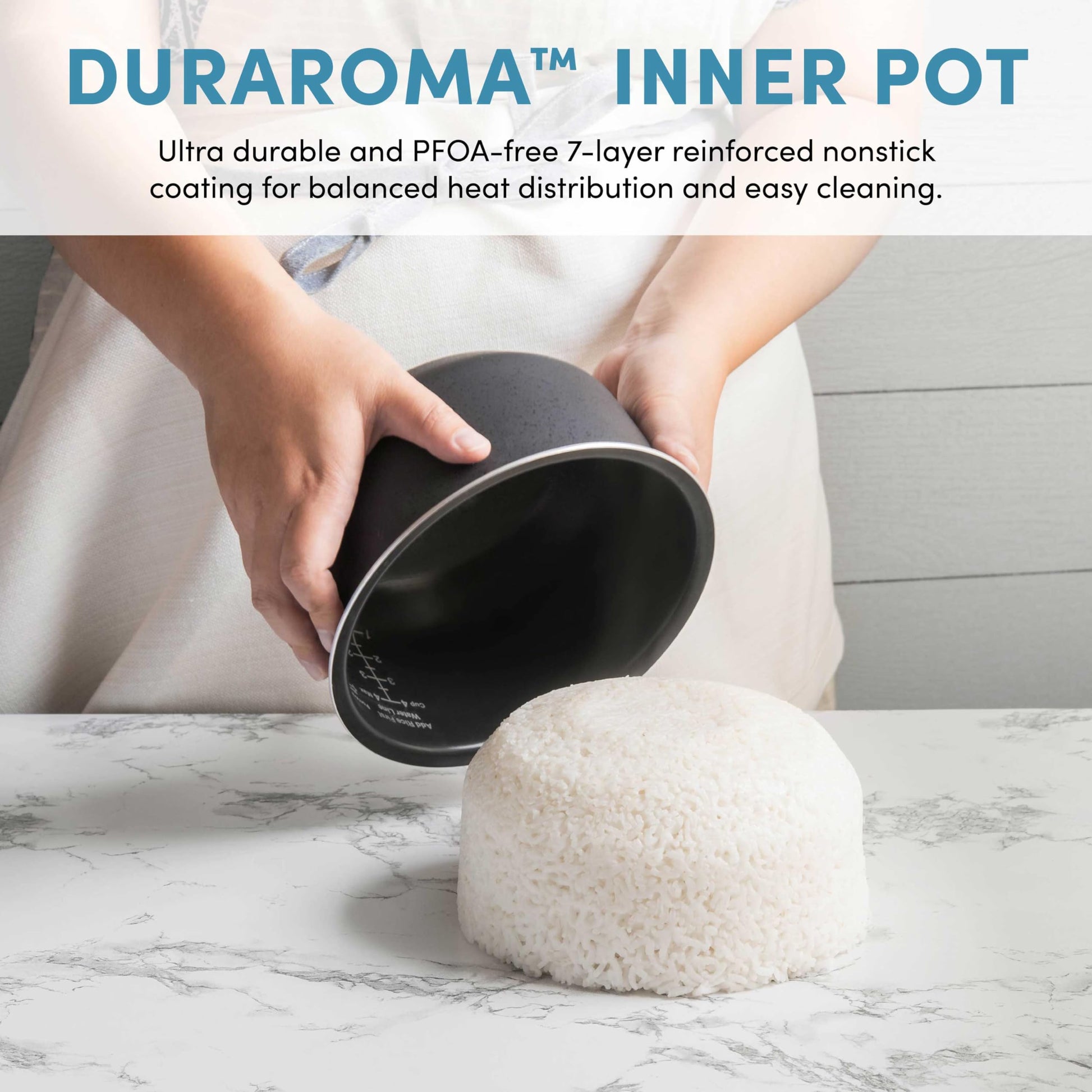 Aroma Housewares 8 tazas profesionales (cocinadas) / 2 cuartos de galón. Olla de arroz de inducción 360° y multicocina (ARC-7604), color blanco