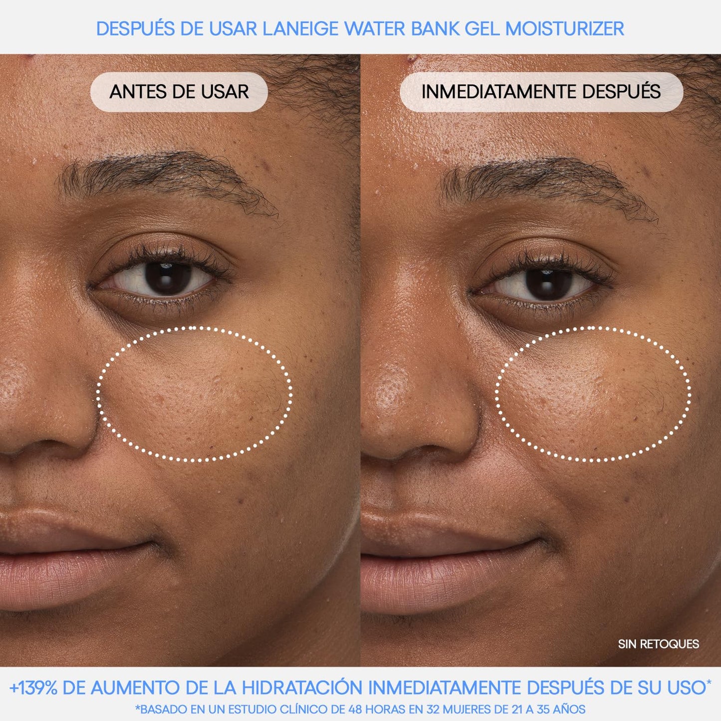 LANEIGE Water Bank Blue Hyaluronic Gel Moisturizer Mini (Gel Hidratante)