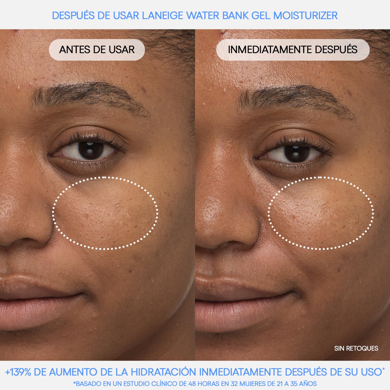 LANEIGE Water Bank Blue Hyaluronic Gel Moisturizer Mini (Gel Hidratante)