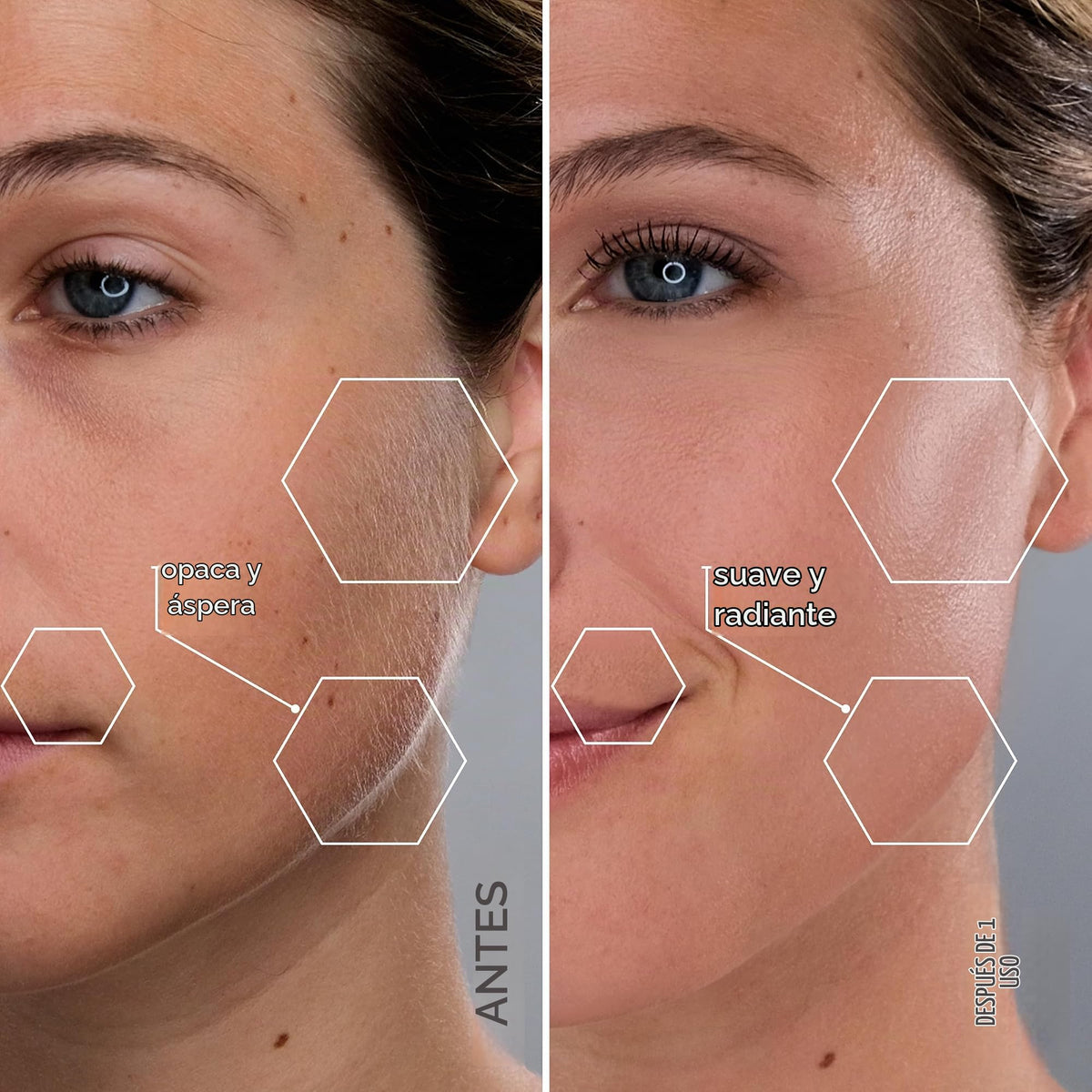 SPA SCIENCES Maquinilla De Afeitar Dermaplane Patentada Por Sima Para Rostro Femenino: Exfoliación Facial 2 En 1 Indolora Y Depilación De Vello Facial Antienvejecimiento 3 Velocidades Recarg